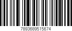 Código de barras (EAN, GTIN, SKU, ISBN): '7893689515674'