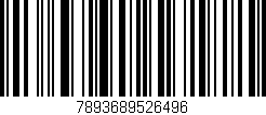 Código de barras (EAN, GTIN, SKU, ISBN): '7893689526496'