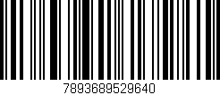 Código de barras (EAN, GTIN, SKU, ISBN): '7893689529640'