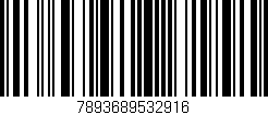 Código de barras (EAN, GTIN, SKU, ISBN): '7893689532916'