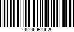 Código de barras (EAN, GTIN, SKU, ISBN): '7893689533029'