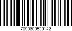 Código de barras (EAN, GTIN, SKU, ISBN): '7893689533142'