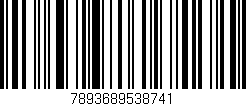 Código de barras (EAN, GTIN, SKU, ISBN): '7893689538741'