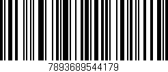 Código de barras (EAN, GTIN, SKU, ISBN): '7893689544179'