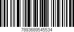 Código de barras (EAN, GTIN, SKU, ISBN): '7893689545534'