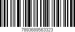 Código de barras (EAN, GTIN, SKU, ISBN): '7893689563323'