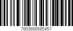 Código de barras (EAN, GTIN, SKU, ISBN): '7893689565457'