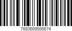 Código de barras (EAN, GTIN, SKU, ISBN): '7893689566874'