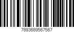 Código de barras (EAN, GTIN, SKU, ISBN): '7893689567567'