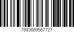 Código de barras (EAN, GTIN, SKU, ISBN): '7893689567727'