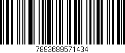 Código de barras (EAN, GTIN, SKU, ISBN): '7893689571434'