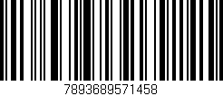 Código de barras (EAN, GTIN, SKU, ISBN): '7893689571458'