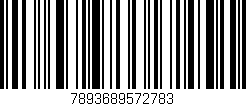 Código de barras (EAN, GTIN, SKU, ISBN): '7893689572783'