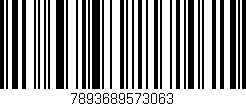 Código de barras (EAN, GTIN, SKU, ISBN): '7893689573063'