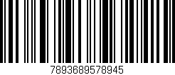 Código de barras (EAN, GTIN, SKU, ISBN): '7893689578945'