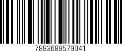 Código de barras (EAN, GTIN, SKU, ISBN): '7893689579041'