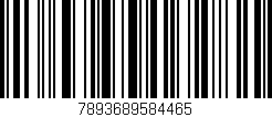 Código de barras (EAN, GTIN, SKU, ISBN): '7893689584465'