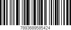 Código de barras (EAN, GTIN, SKU, ISBN): '7893689585424'