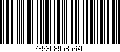 Código de barras (EAN, GTIN, SKU, ISBN): '7893689585646'