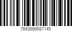 Código de barras (EAN, GTIN, SKU, ISBN): '7893689587145'