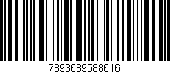 Código de barras (EAN, GTIN, SKU, ISBN): '7893689588616'