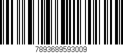 Código de barras (EAN, GTIN, SKU, ISBN): '7893689593009'