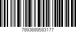 Código de barras (EAN, GTIN, SKU, ISBN): '7893689593177'