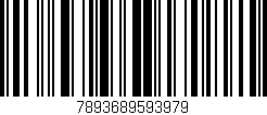 Código de barras (EAN, GTIN, SKU, ISBN): '7893689593979'