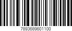 Código de barras (EAN, GTIN, SKU, ISBN): '7893689601100'