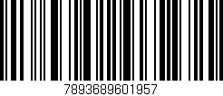 Código de barras (EAN, GTIN, SKU, ISBN): '7893689601957'