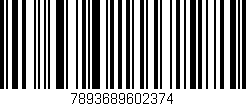 Código de barras (EAN, GTIN, SKU, ISBN): '7893689602374'