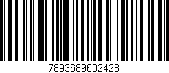 Código de barras (EAN, GTIN, SKU, ISBN): '7893689602428'