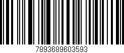 Código de barras (EAN, GTIN, SKU, ISBN): '7893689603593'