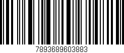 Código de barras (EAN, GTIN, SKU, ISBN): '7893689603883'