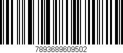 Código de barras (EAN, GTIN, SKU, ISBN): '7893689609502'