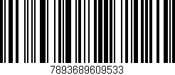 Código de barras (EAN, GTIN, SKU, ISBN): '7893689609533'