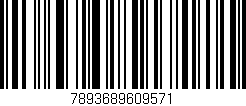 Código de barras (EAN, GTIN, SKU, ISBN): '7893689609571'