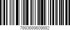 Código de barras (EAN, GTIN, SKU, ISBN): '7893689609892'