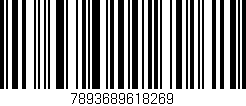 Código de barras (EAN, GTIN, SKU, ISBN): '7893689618269'