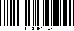 Código de barras (EAN, GTIN, SKU, ISBN): '7893689619747'