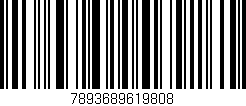 Código de barras (EAN, GTIN, SKU, ISBN): '7893689619808'