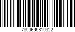 Código de barras (EAN, GTIN, SKU, ISBN): '7893689619822'