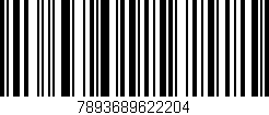 Código de barras (EAN, GTIN, SKU, ISBN): '7893689622204'