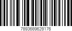 Código de barras (EAN, GTIN, SKU, ISBN): '7893689628176'