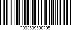 Código de barras (EAN, GTIN, SKU, ISBN): '7893689630735'