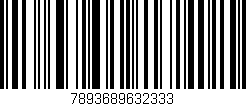 Código de barras (EAN, GTIN, SKU, ISBN): '7893689632333'