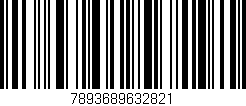 Código de barras (EAN, GTIN, SKU, ISBN): '7893689632821'