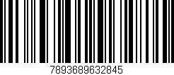 Código de barras (EAN, GTIN, SKU, ISBN): '7893689632845'