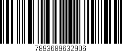 Código de barras (EAN, GTIN, SKU, ISBN): '7893689632906'