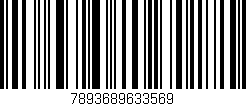 Código de barras (EAN, GTIN, SKU, ISBN): '7893689633569'